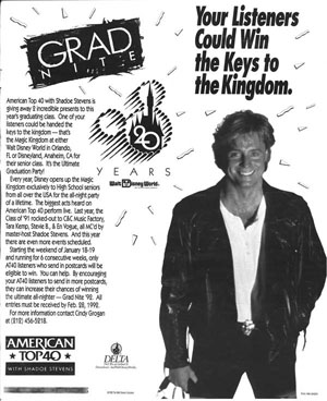 1991 Grad Night ad